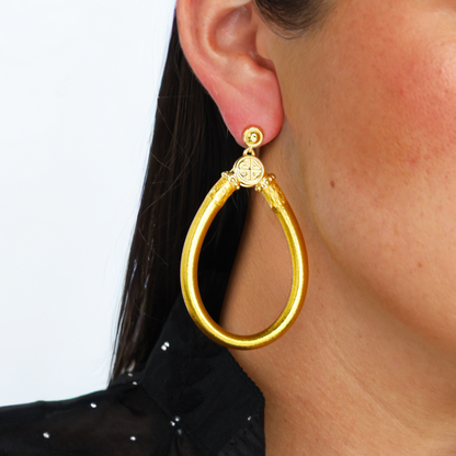 BuDhaGirl - Gold All Weather Earrings