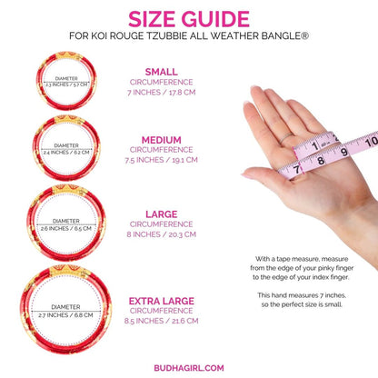Budha Girl - All Weather Bangle® - Tzubbie - Koi Rouge