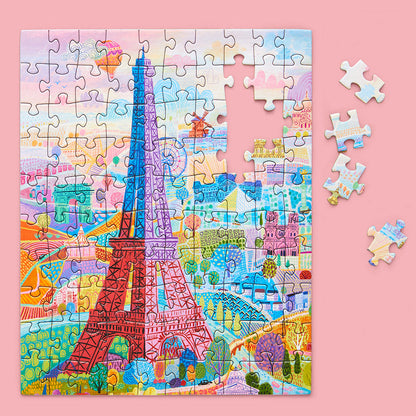 Paris Holiday | 100 Piece Jigsaw Puzzle - Werkshoppe