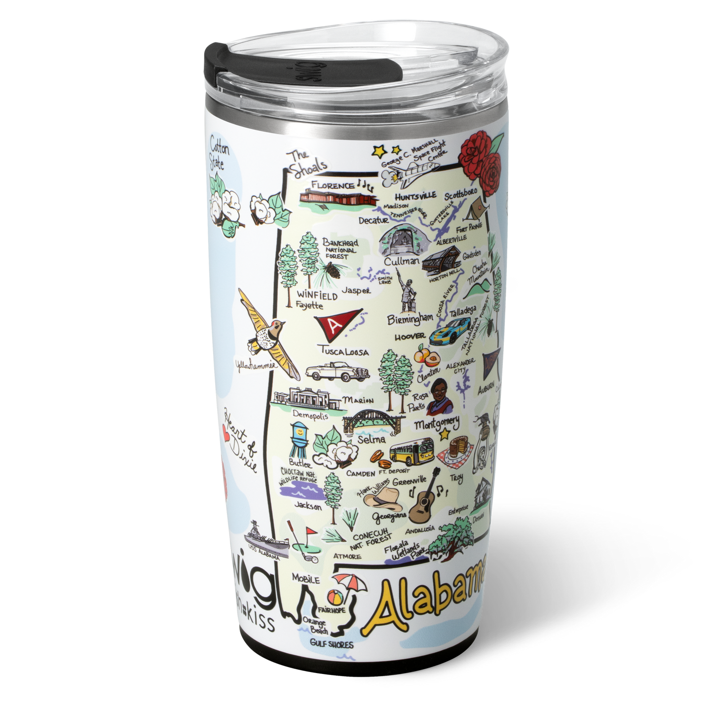 Swig - Alabama Mug - (22oz or 40oz.)