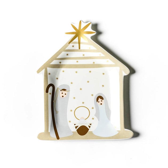 Coton Colors - Nativity Shaped Platter