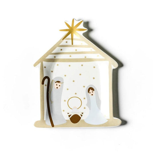 Coton Colors - Nativity Shaped Platter