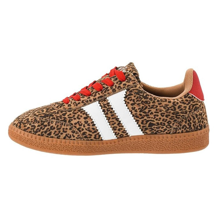 Corkys Footwear - Hey Girl Heads Up Sneaker – Mini Leopard