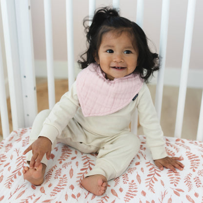Classic Muslin Bandana Bib Set