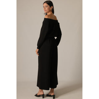 BYC - Butter Modal Ribbed Contrast Jumpsuit 0067 - Black