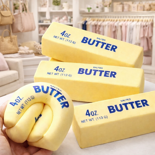 Butter Squishy Fidget Toy – Viral Stress Relief Sensory Squeeze