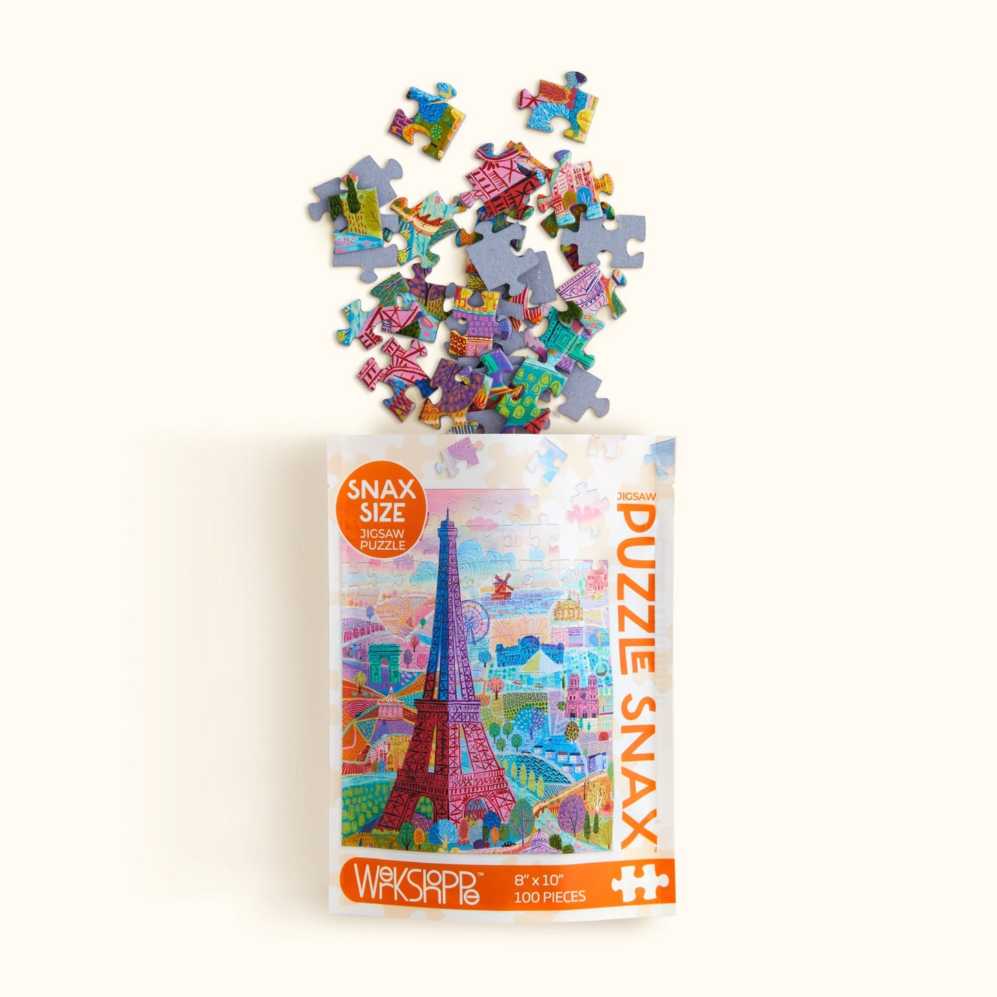 Paris Holiday | 100 Piece Jigsaw Puzzle - Werkshoppe