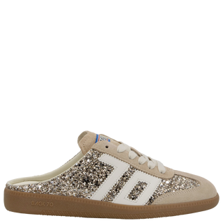 Back 70 - Easter FL Backless Sneaker - Glitter Gold