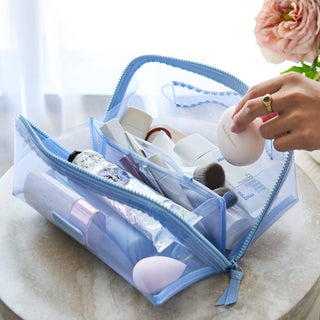 Case-Mate - Jelly Cosmetic Bag – Waterproof Lay-Flat Makeup Bag