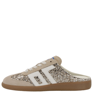 Back 70 - Easter FL Backless Sneaker - Glitter Gold