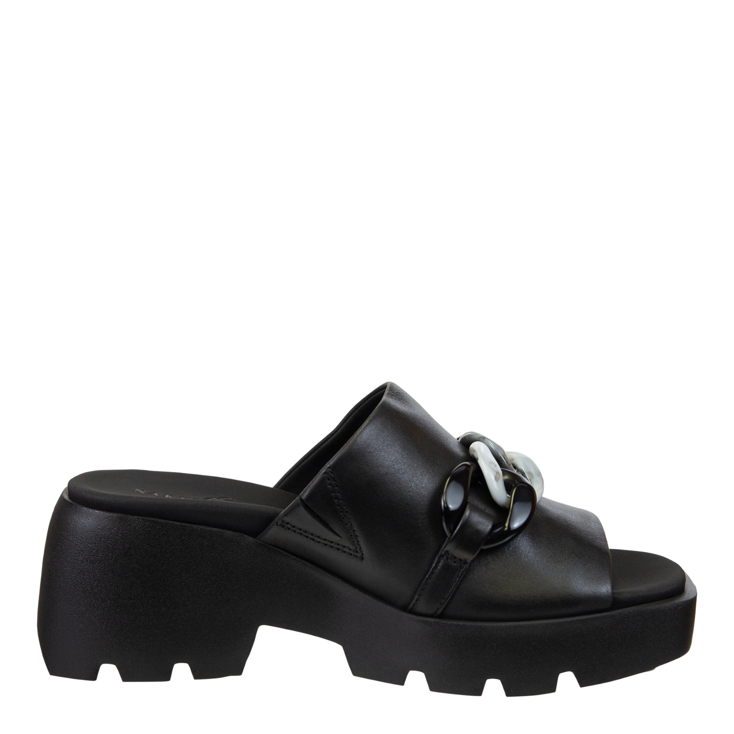 Naked Feet - Iso, Platform Sandal - Black - SALE