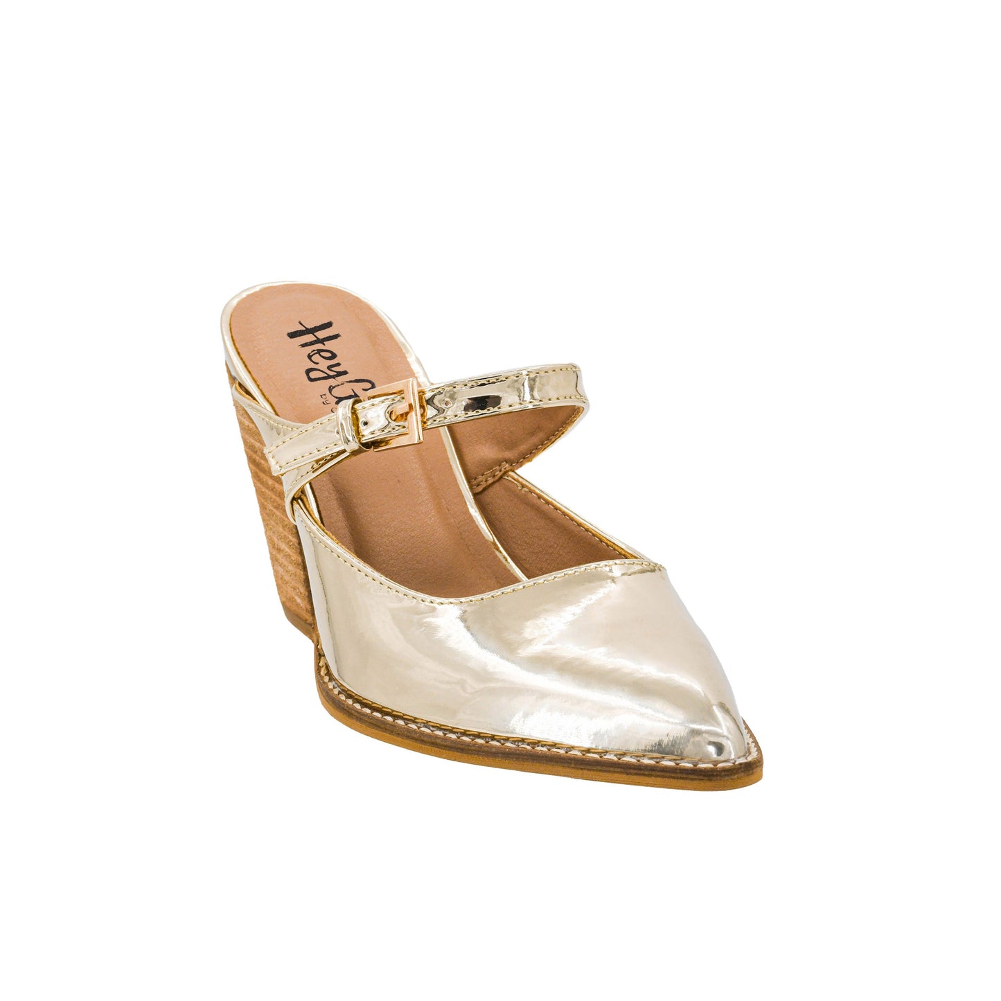 Corkys Footwear -  Sober Up Heeled Mule – Gold
