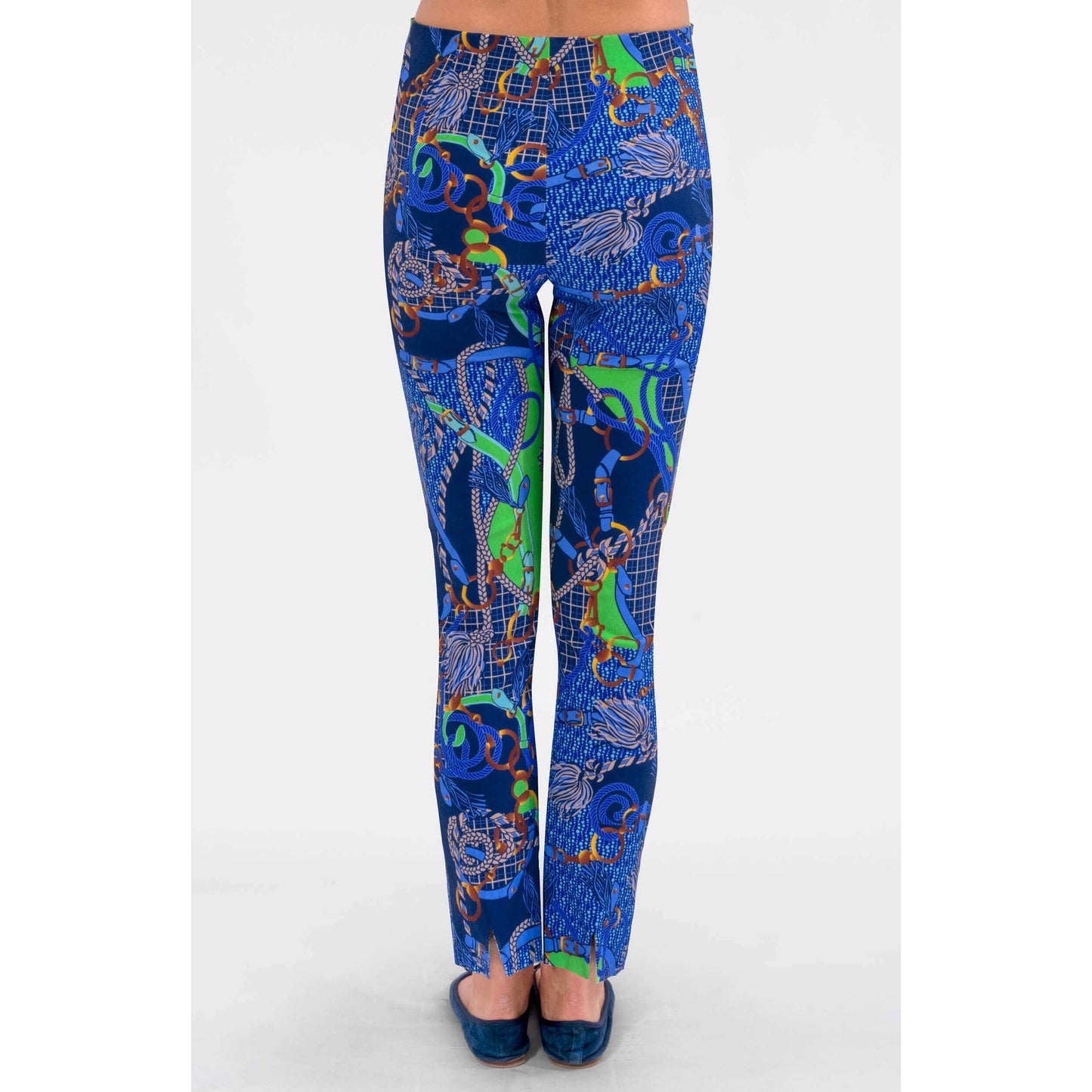 Gretchen Scott - Gripeless Pull On Pants - Ditto - Blues