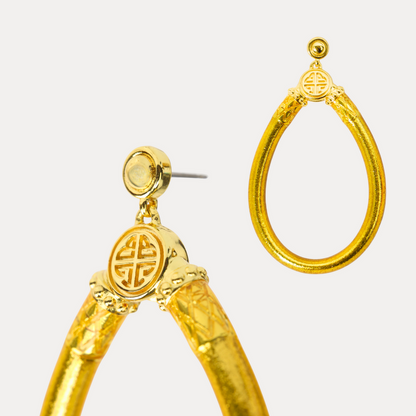 BuDhaGirl - Gold All Weather Earrings