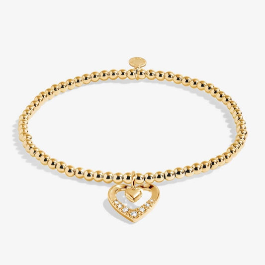 Mother's Day A Little 'Happy Mother's Day’ 9765 - Gold Bracelet