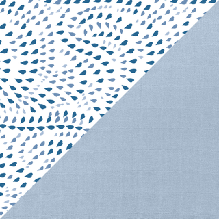 Serenity & Sky Classic Muslin Bandana Bib Set