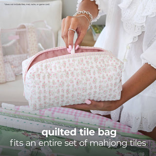 Case-Mate - Mahjong Jelly Tote Set - Ditsy Floral Pink