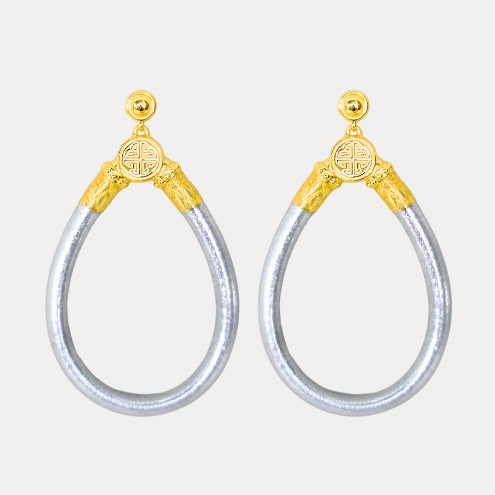 BuDhaGirl - Silver All Weather Earrings