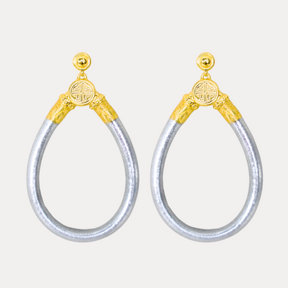 BuDhaGirl - Silver All Weather Earrings