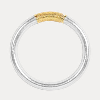 BuDhaGirl - Silver Tzubbie All Weather Bangle® – Serenity Prayer